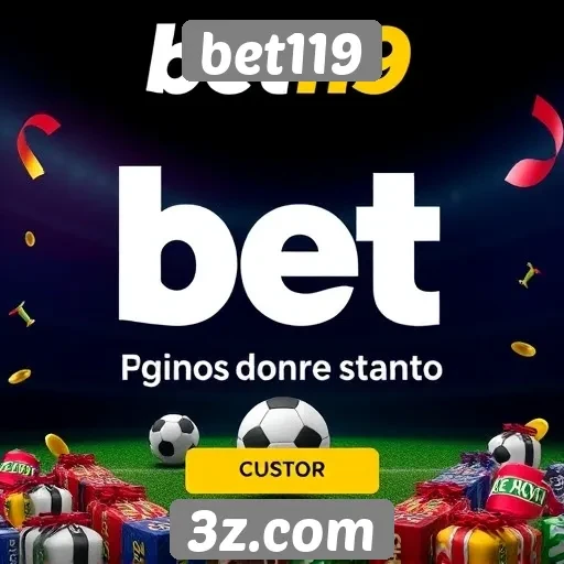 Plataforma Bet119 oferece promoções especiais