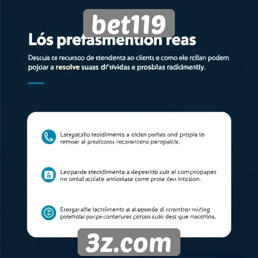 Recursos de atendimento ao cliente no bet119