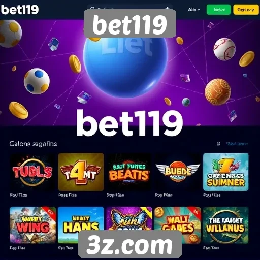 Novos jogos disponíveis na plataforma bet119